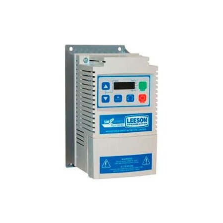 Leeson Leeson Motors.00, AC Controls Vector Series Drive VFD, NEMA 1, 3PH, 7.5HP, 200/240V 174616